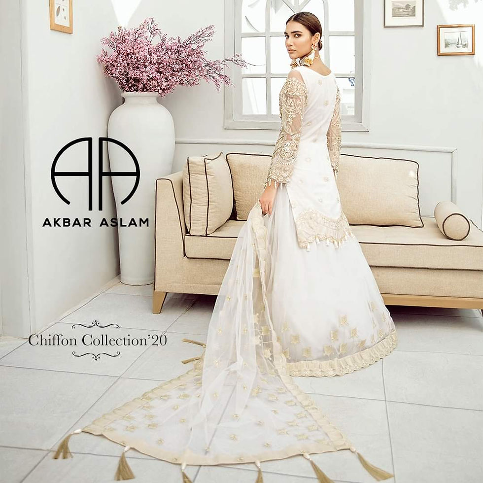 Thumbnail: Aslam akbar desinger dress