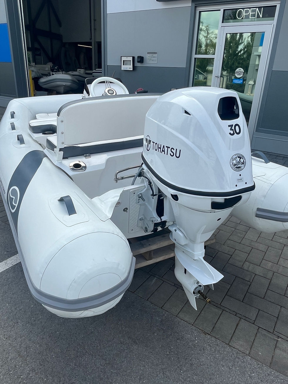 Thumbnail: 2025 Walker Bay Supertender 325 STX Deluxe / 30HP PKG