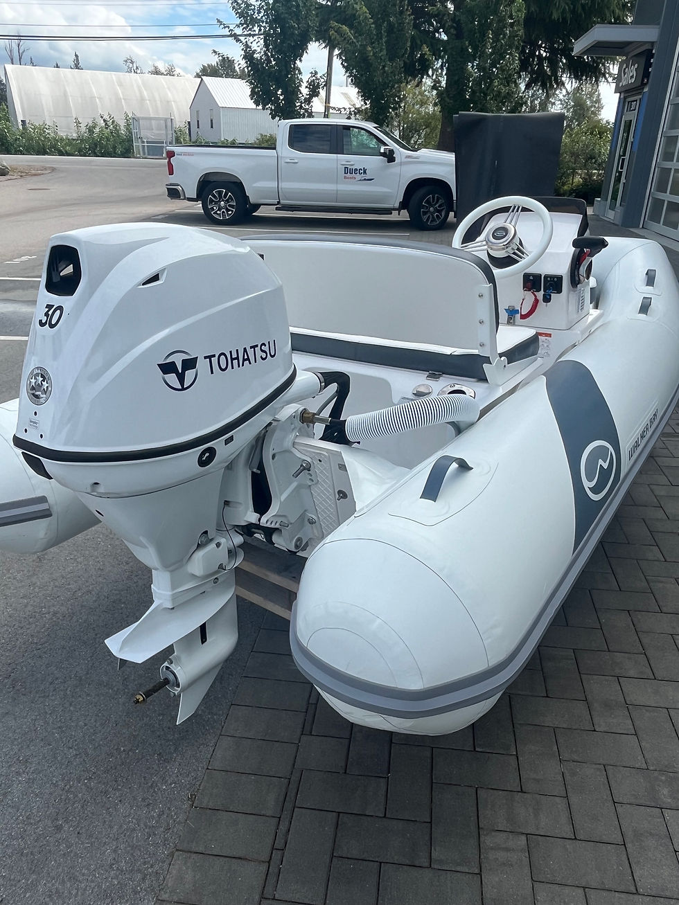 Thumbnail: 2025 Walker Bay Supertender 325 STX Deluxe / 30HP PKG