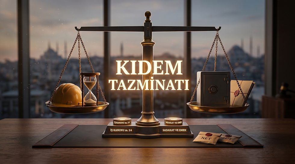 Kıdem Tazminatı Nasıl Hesaplanır - Emek ve Zamanın Paraya Dönüşümü