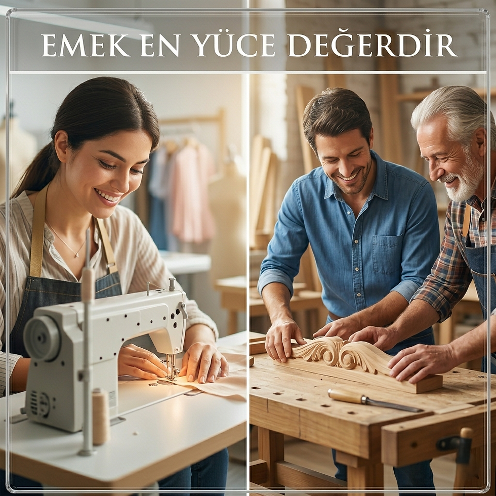 Emek En Yüce Değerdir - İşçi ve Emekçi Bayramı Kutlu Olsun! - Av. Hikmet Salih USUL