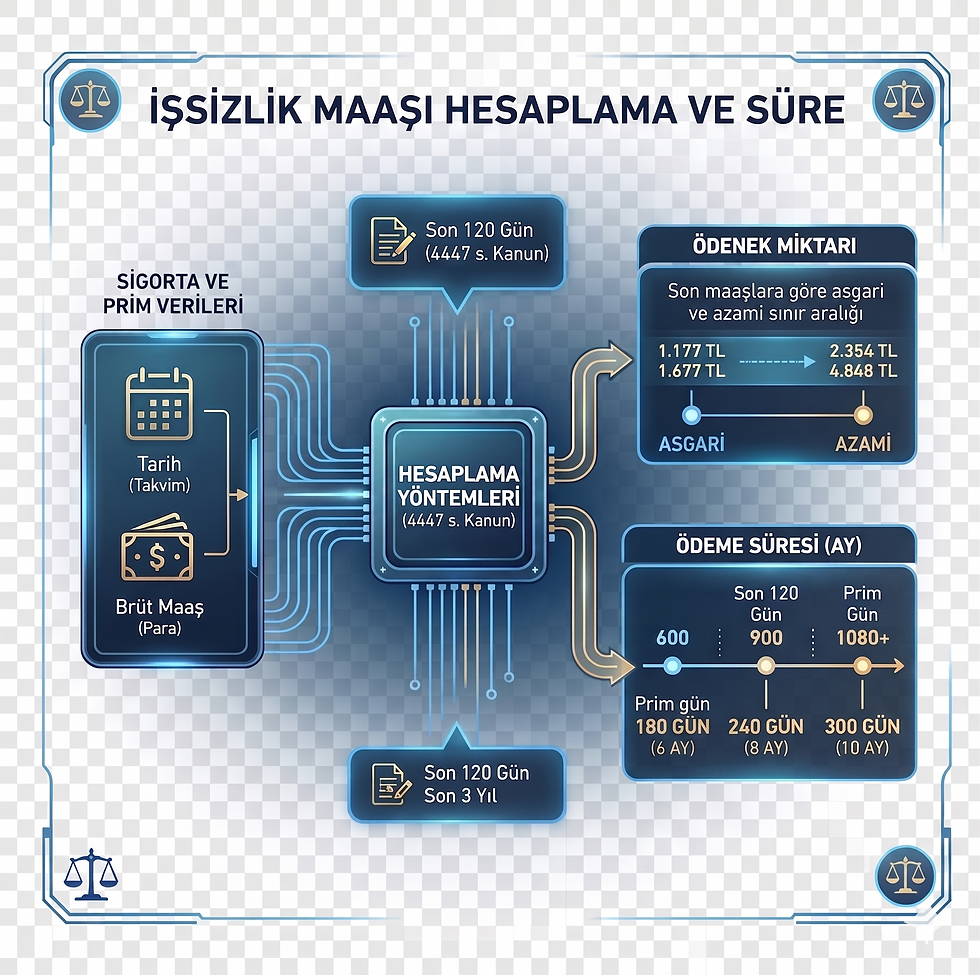 İşsizlik Maaşı Hesaplama ve Süre