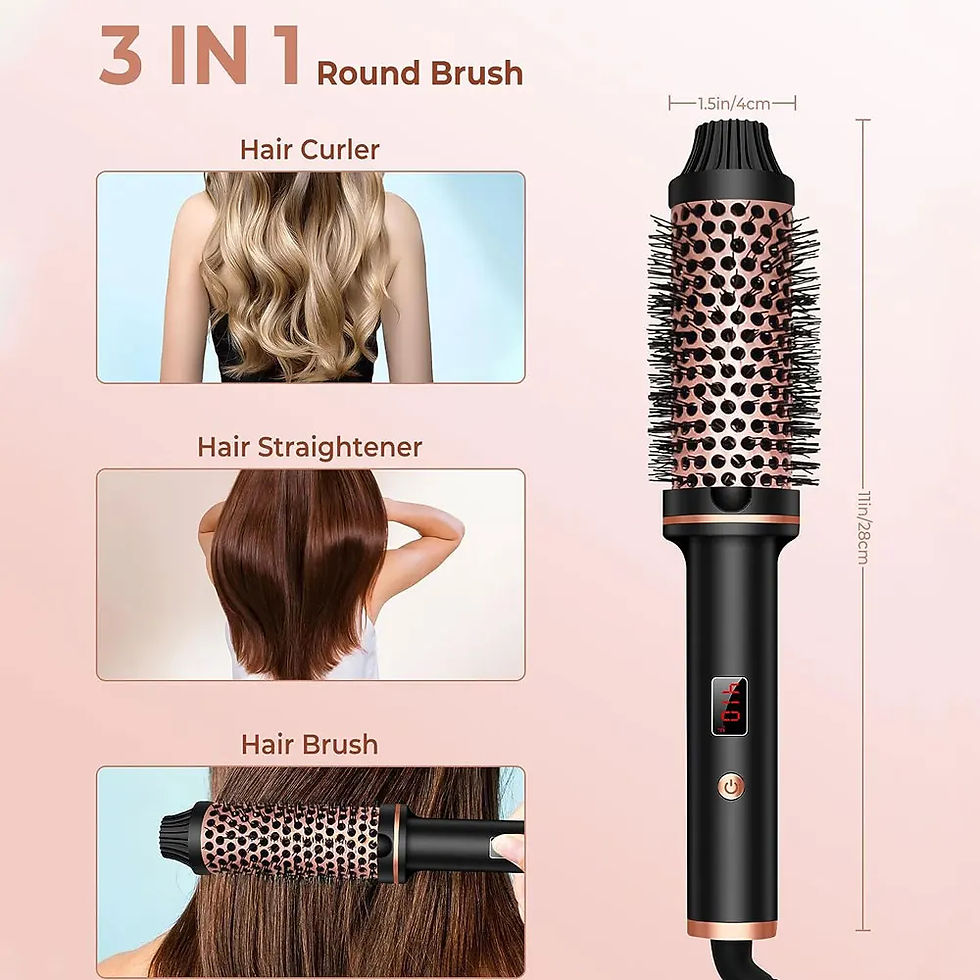 Miniatura: 3 In 1 Ionic Hair Curler Straightener Professional Curling Iron Heated Hair Styl