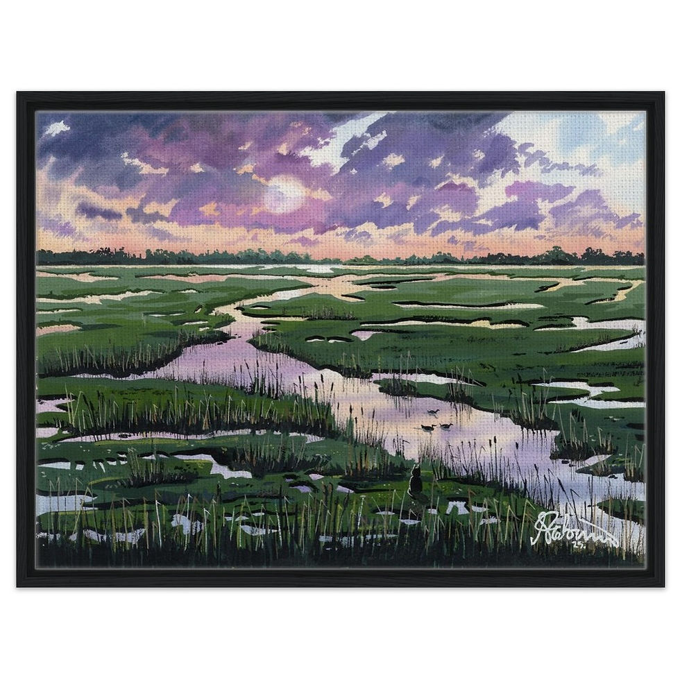 Over, Cambridgeshire. Cuckoo Fen, RSPB Ouse Fen Art Framed Canvas Art Print