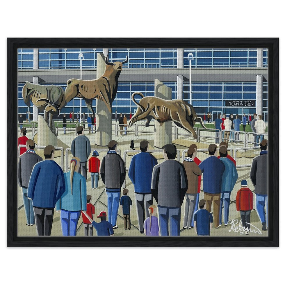 Thumbnail: Houston Texans NFL Football Stadium By Artist Andrew Robinson andrewrobinsonart.com, Andrew Robinson art .Framed Fine Art Prints, Posters, Canvas Prints, Framed canvas prints, Ceramic Mugs etc sport, football, rugby, NFL