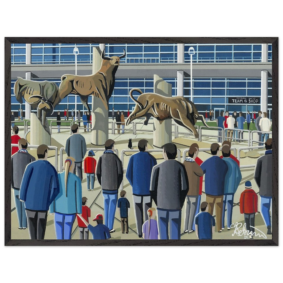 Thumbnail: Houston Texans NFL art print by artist Andrew Robinson andrewrobinsonart andrewrobinsonart.com