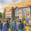 Thumbnail: Wolves, Wolverhampton Wanderers F.C Molineux football stadium art print, poster,canvas printFramed canvas and posters & mugs etc. Art print by artist Andrew Robinson. Andrewrobinsonart.com