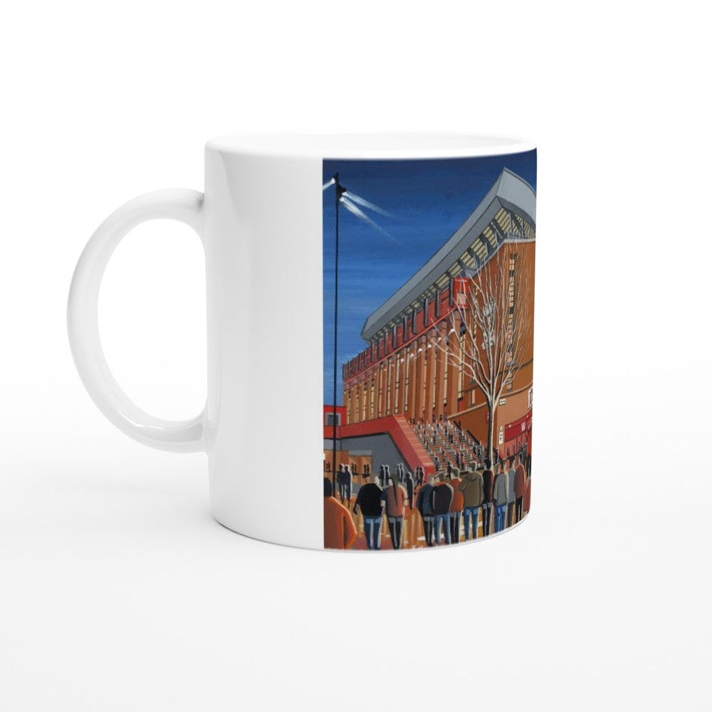 Liverpool F.C, Football 11oz Ceramic Mug. Stadium Art Gift.