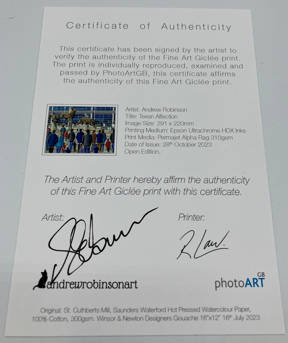 Thumbnail: Houston Texans American Football NFL Stadium Scene by artist Andrew Robinson andrewrobinsonart.com. Available in fine art print, poster, canvas prints and mugs etc