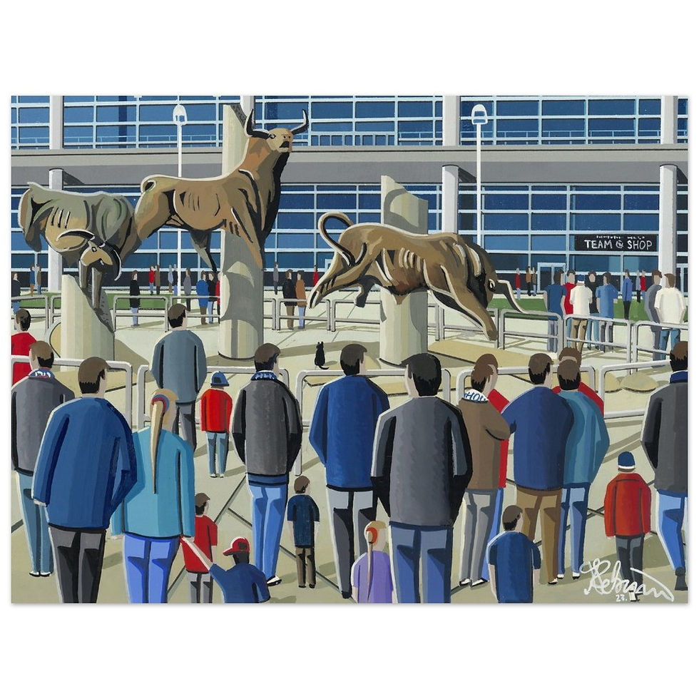 Thumbnail: Houston Texans NFL art print by artist Andrew Robinson andrewrobinsonart andrewrobinsonart.com