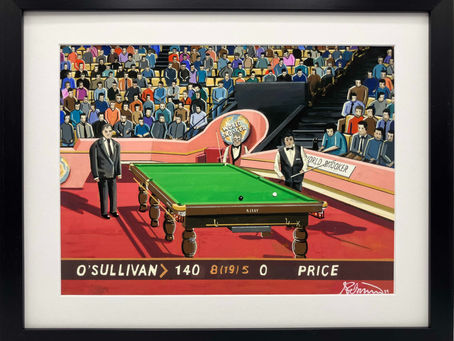 Fastest 147. Ronnie O'Sullivan V Mick Price 1997. Crucible Theatre Sheffield.