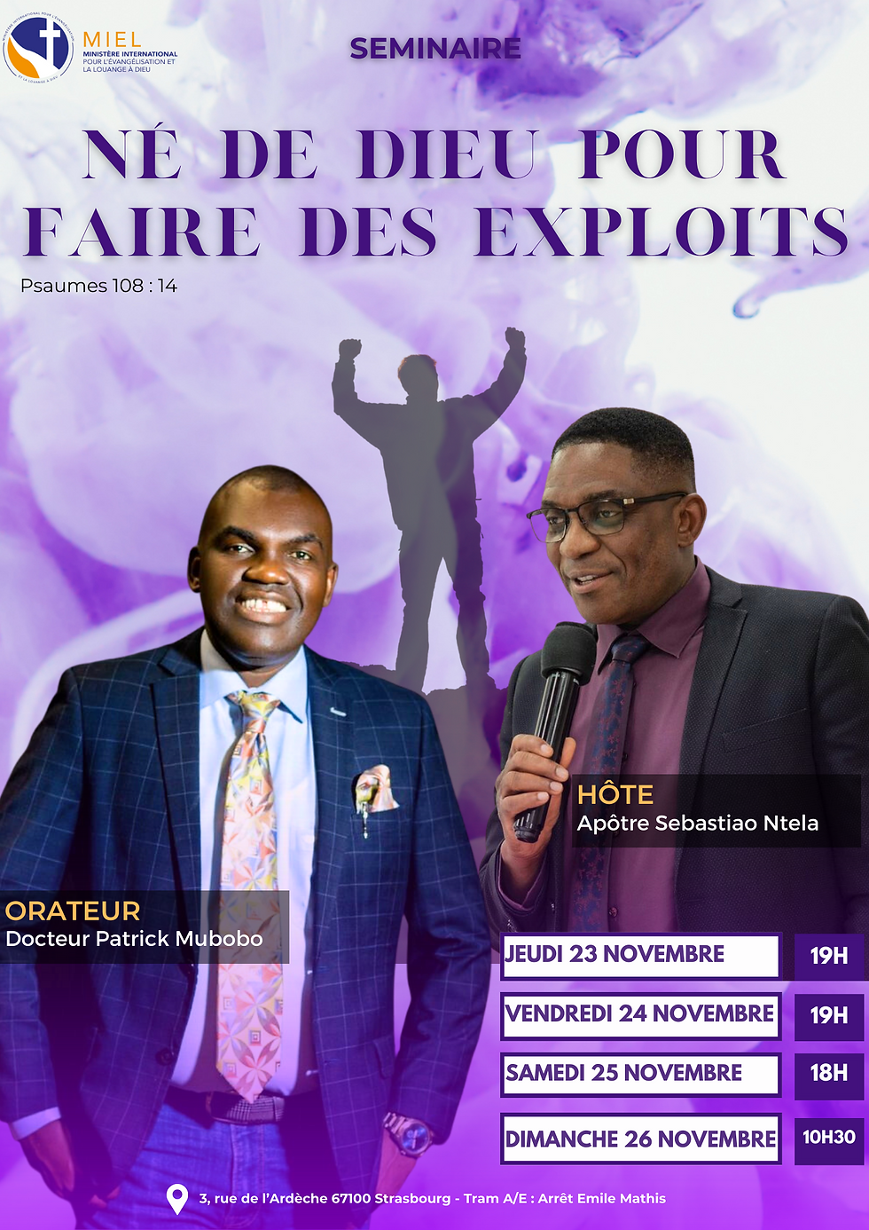 Séminaire : Né de Dieu pour faire des exploits