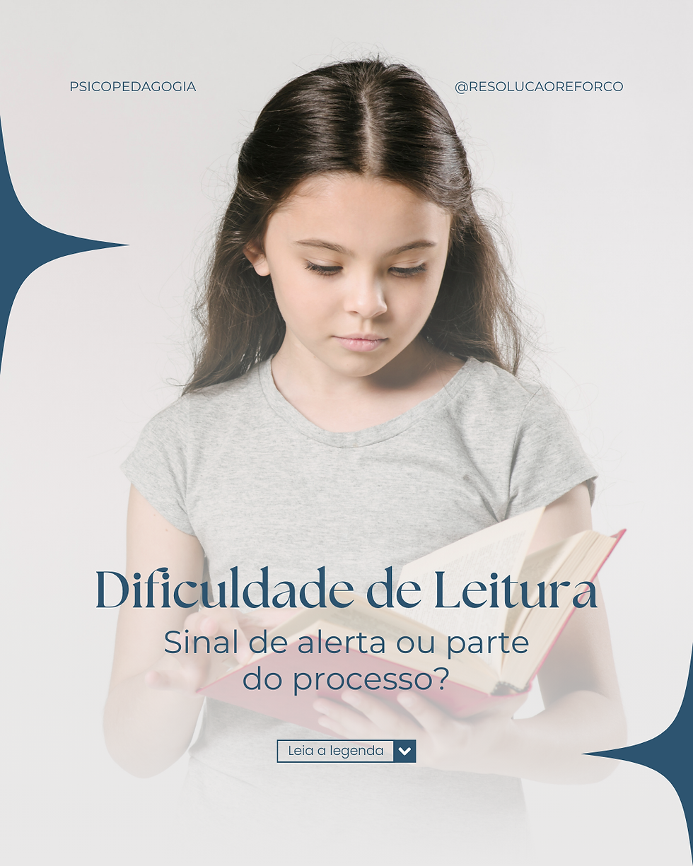 quando essas dificuldades persistem por muito tempo ou se tornam motivo de frustração e desmotivação, é preciso investigar mais a fundo.