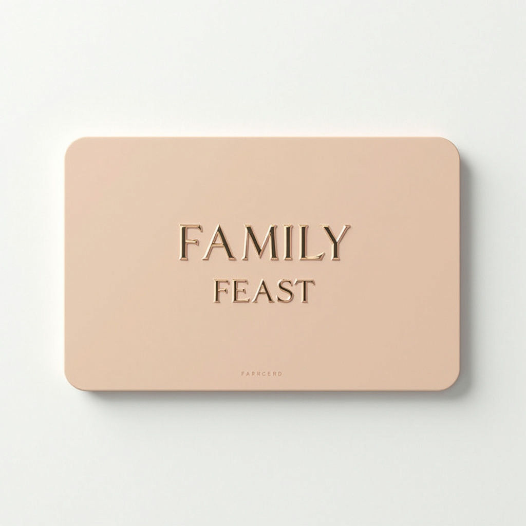 Family Feast Card