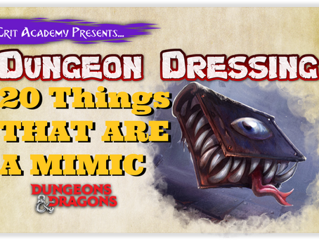 Dungeon Dressing: 20 Things that are Actually a Mimic