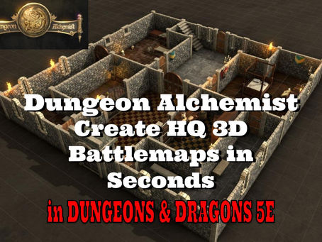 Create Amazing Battlemaps for your RPG in seconds with Dungeon Alchemist