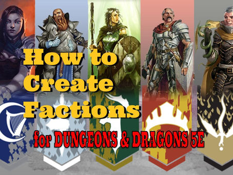 How to Create Organizations in Dungeons and Dragons