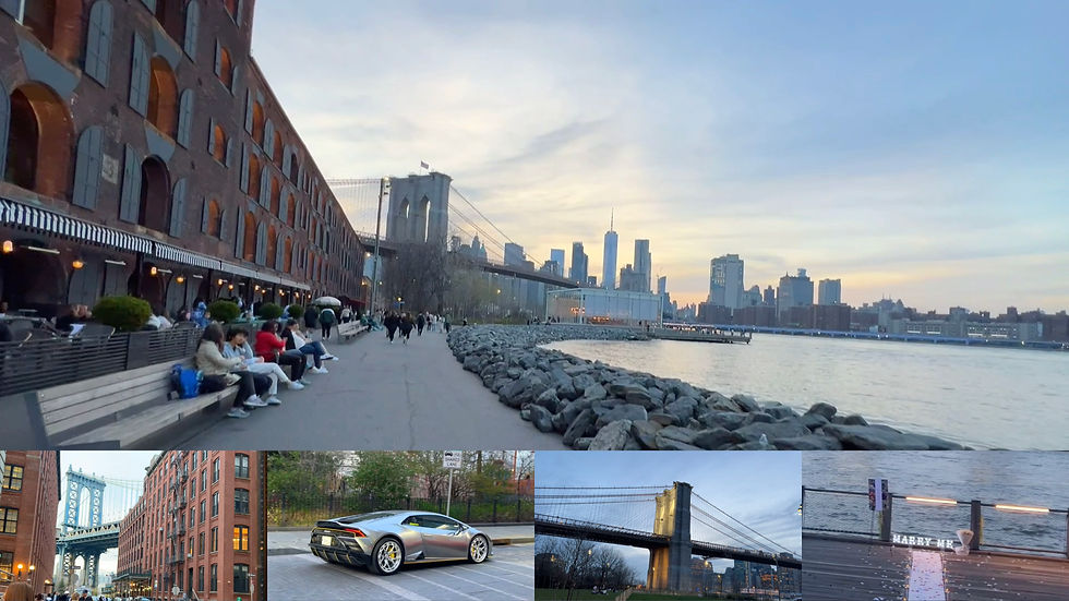 Surreal stroll through Dumbo