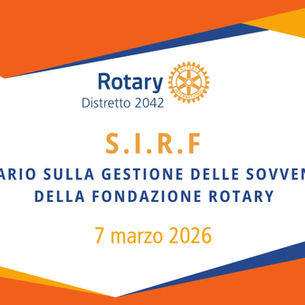 L'ETS “Amici del Distretto 2042” al S.I.R.F. 2026-2027