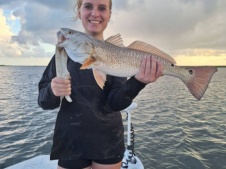 Port Aransas Fishing Report: Redfish and Speckled Trout Bite Improving