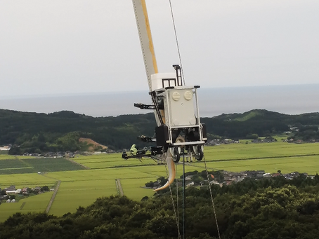 風力発電機ブレードの導通点検用ロボットがバージョンアップしました|LEBO ROBOTIC株式会社