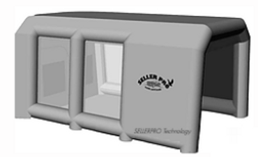 cabine de peinture gonflable