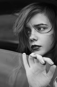 Sad Girl in the Window