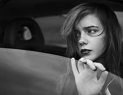 Sad Girl in the Window