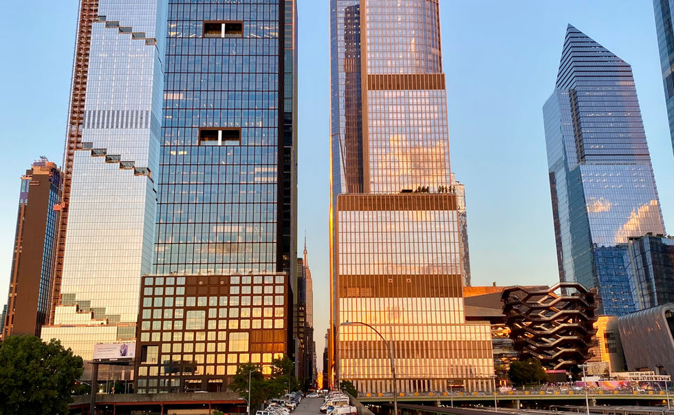 Hudson Yards NYPD parking during The High Line Walking Tour with New York Tours Plus.
Image by Yaroslav Bondarenko