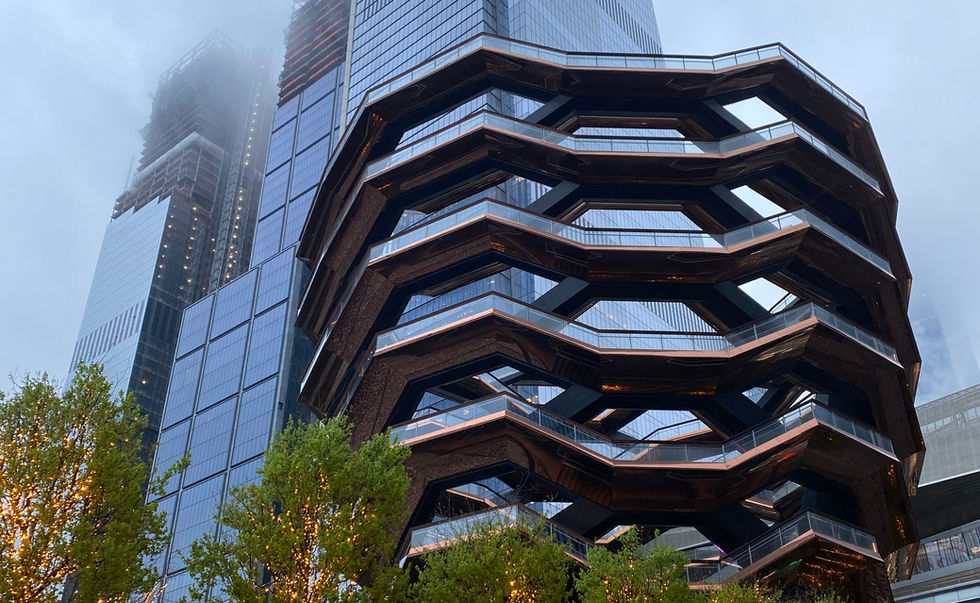 The Vessel at Hudson Yards as seen during The High Line Walking Tour with New York Tours Plus.
Image by Yaroslav Bondarenko