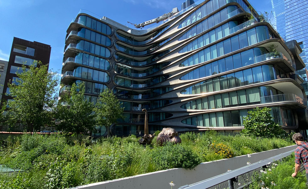 Zaha Hadid apartment building at The High Line Walking Tour with Yaroslav Bondarenko.
Image by Yaroslav Bondarenko
