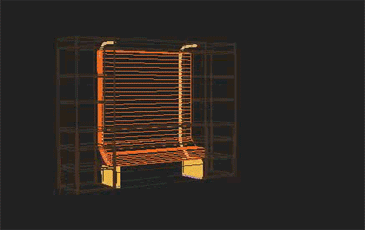 Thumbnail: Queen Zoom-Bed Muprhy Bed w/Fold Down Desk