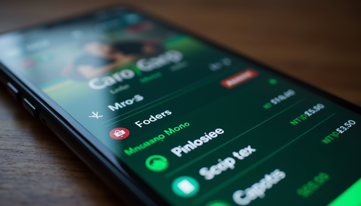 Close-up view of a smartphone displaying Stake.com betting odds