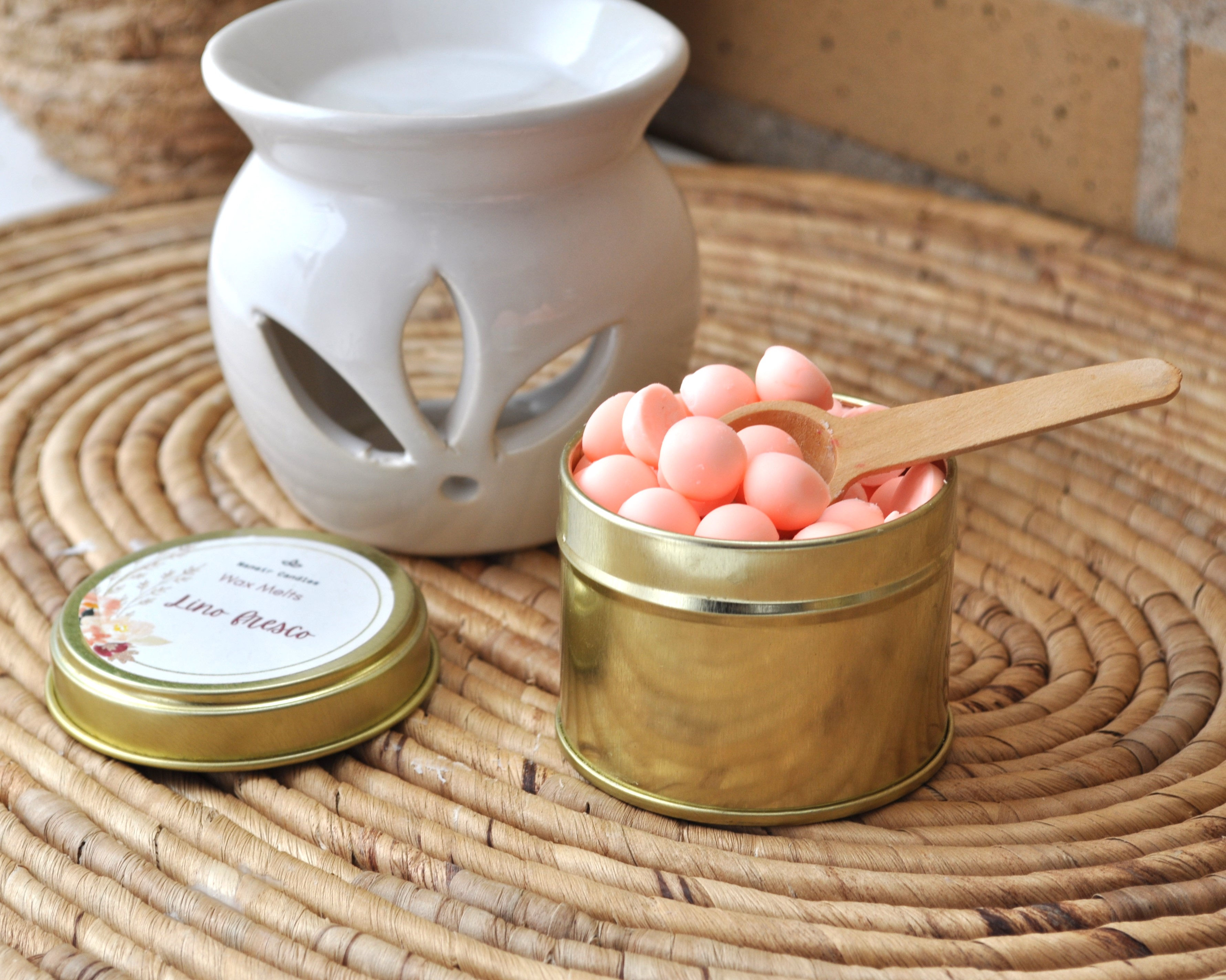 Wax melts con aroma a lino fresco o ropa limpia ideal para derretir en quemador