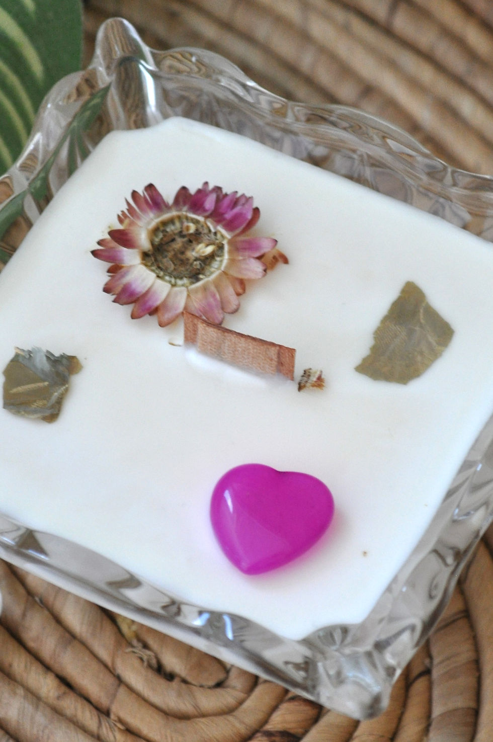 Vela Rubí Tónica limón y frambuesa