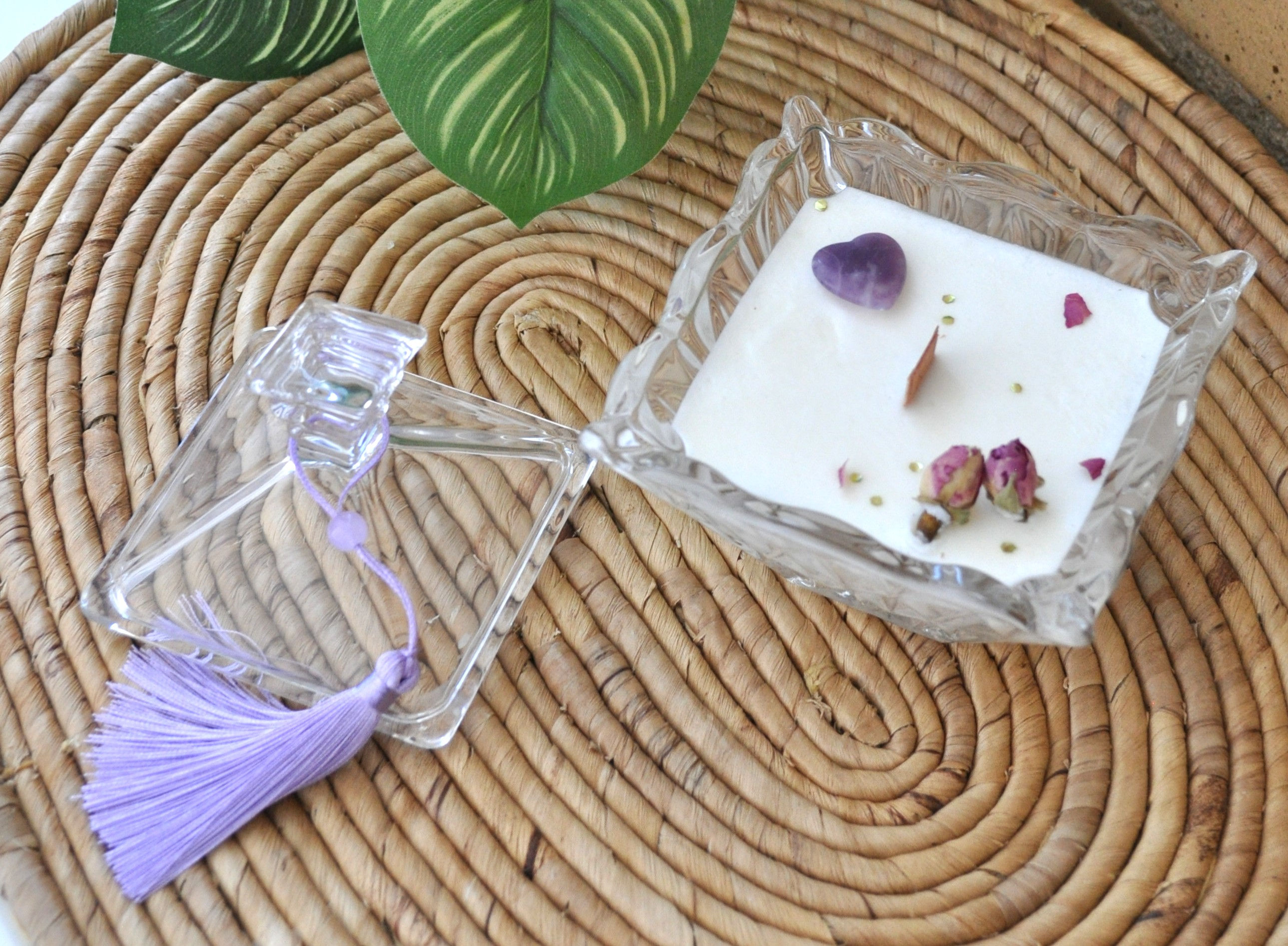 Vela Rubí aroma violeta