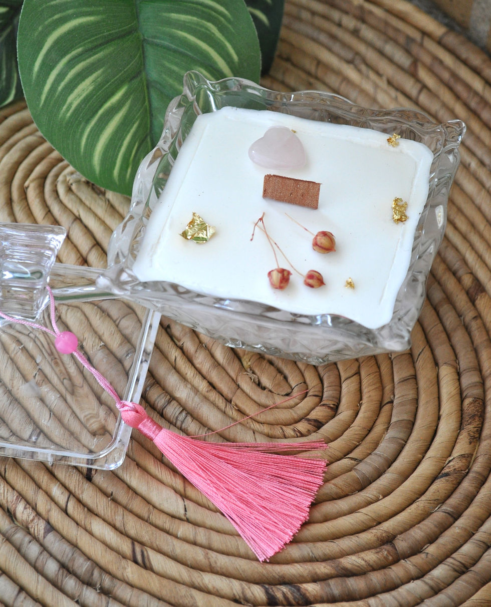 Vela Rubí lino fresco