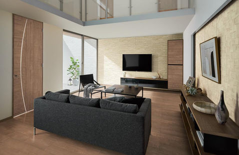 Delta Design Structures Gravio Living Room Wall Installation