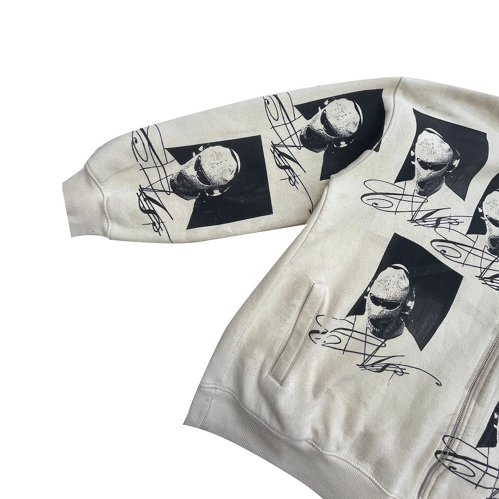 Thumbnail: Pattern Print Zip Up