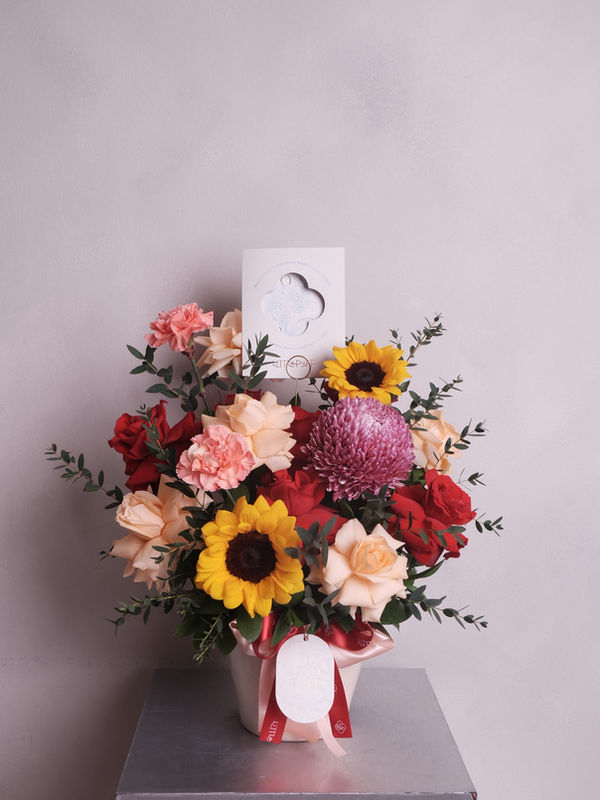 Mixpuff Vase 650 — — Little Puff Flowers