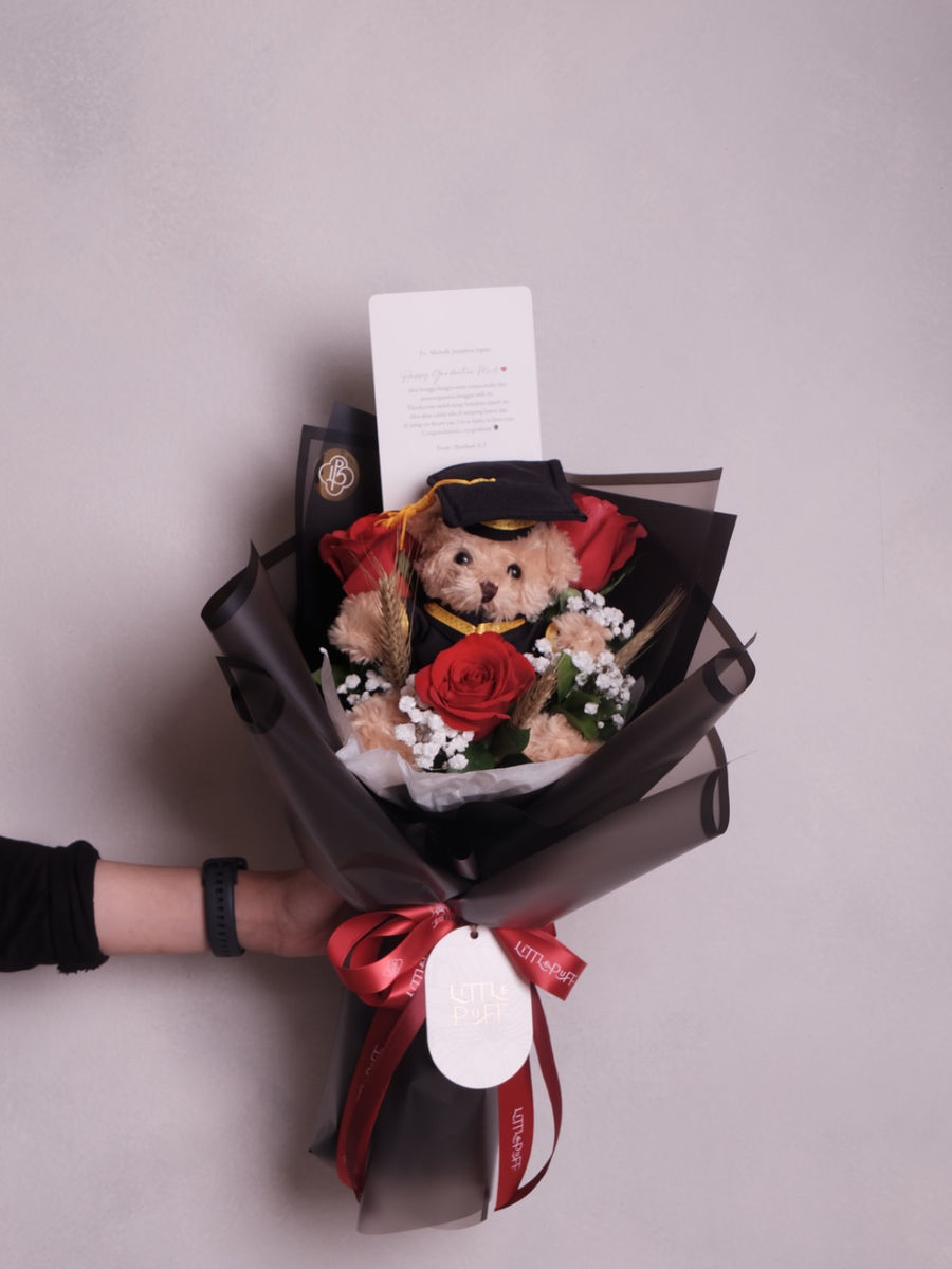 Graduation - Lovely Puff S —  — Little Puff Flowers