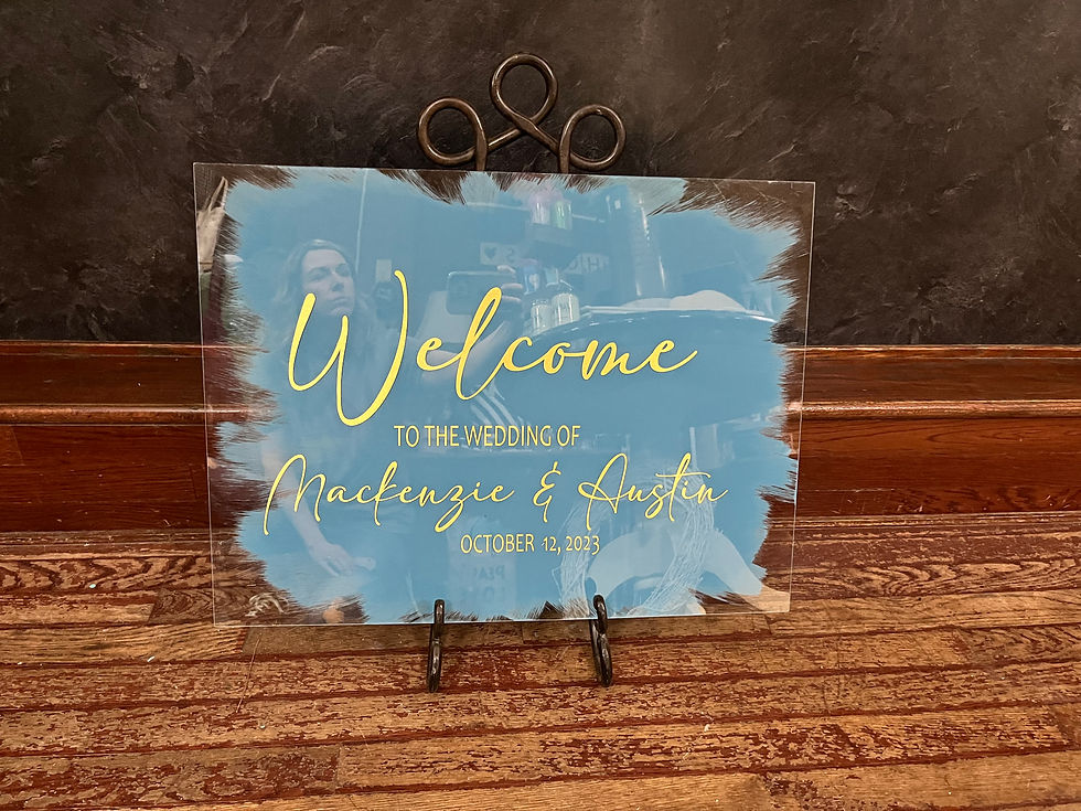 Thumbnail: Acrylic Sign