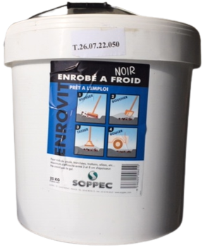 Enrobé à froid noir 25kgs