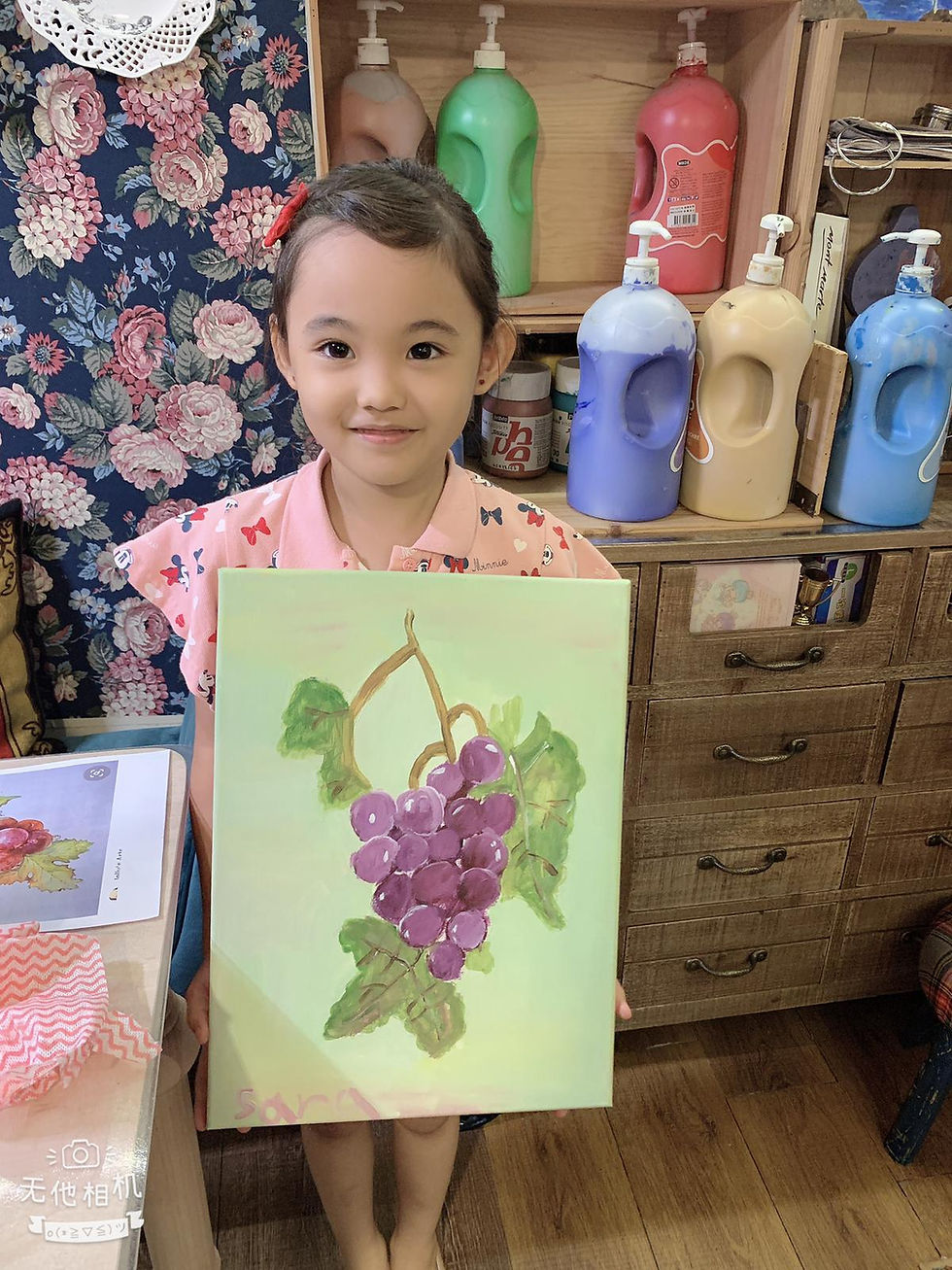縮圖：Acrylic Painting | 塑膠油畫風格班