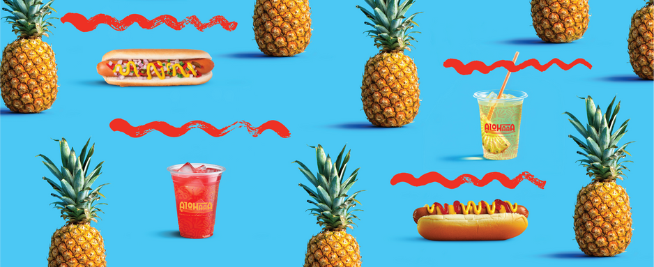 Hawaiian Inspired Hot Dogs