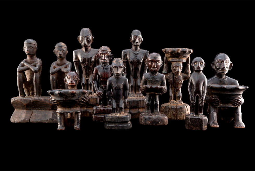 Anitos are part of indigenous religions & belief systems in the Philippines and other Astronesian lands. from Northern Luzon, Philippines (credit of photograph unknown). I purchased two from somewhere 3 decades ago. I didn't know what they were and placed them on my desk and in my bedroom. We are drawn to things that help us understand who we are.