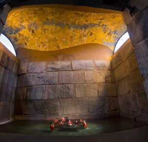 My Decent into the Icy Water Tank 30 ft below into one of Earth's Sacred Sites