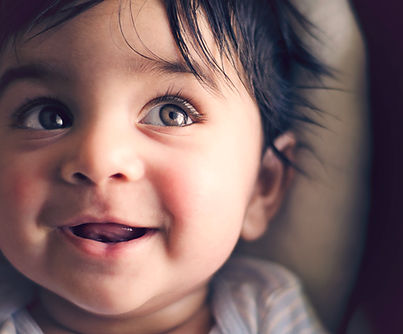 Smiling Baby Close-Up