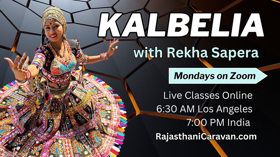 Kalbelia with Rekha Sapera Online