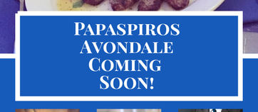 New Catering Location Coming Soon! Opa! Papaspiros 728 Lake Oak Park IL 708-358-1700 papaspiroslive.